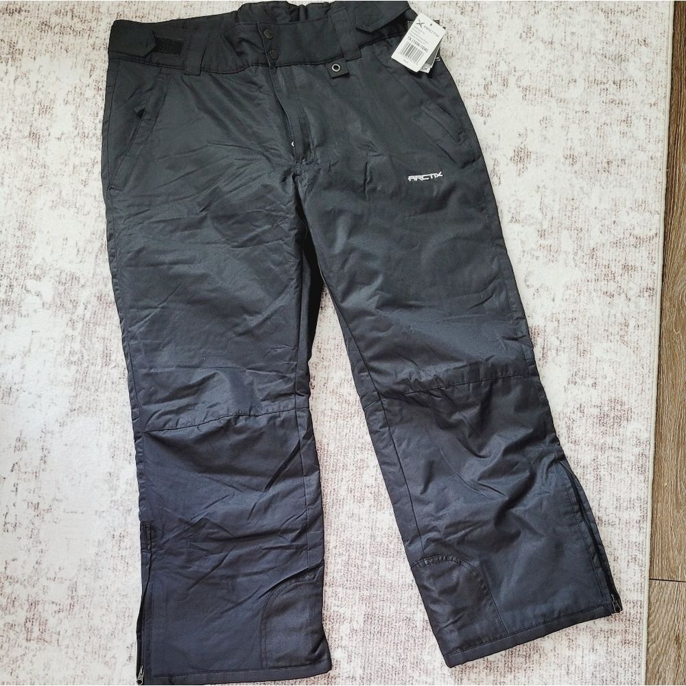 Arctix black insulated snow pants 1X